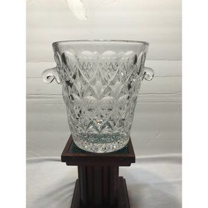 NWOT Wymesm crystal Marquis design ice bucket wine cooler.